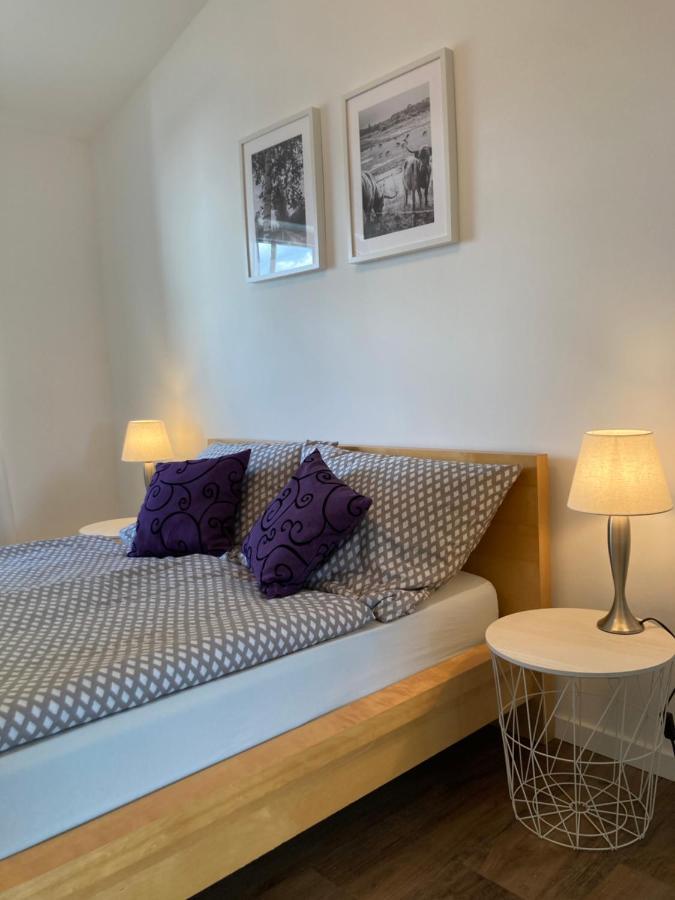Ferienwohnung Heeser Birkenhof - Urlaub Auf Dem Bauernhof Mit Blick Ins Gruene Weeze Bagian luar foto